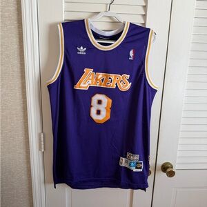 Los Angeles Lakers Kobe Bryant #8 Adidas NBA Hardwood Classics Jersey ExtraLarge